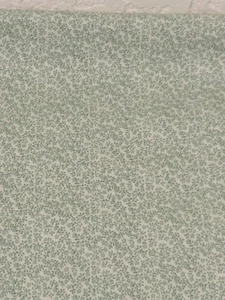 2+ yards quilt fabric vintage THE KESSLERS Concord mini print green material USA - Picture 1 of 4
