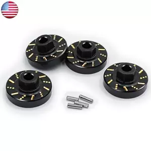 FLYXM 4/10PC Metal Wheel Hexes Hub Adapter For RC 1/18 TRX4M Parts Crawler Car - Picture 1 of 12