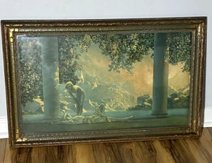 "DAYBREAK" von Maxfield Parrish gerahmter Großformatdruck House of Art N.Y. - Bild 1 von 22