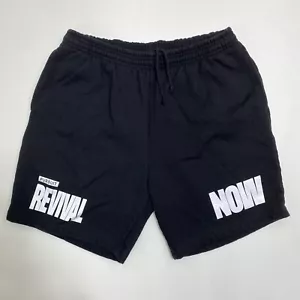 Pantalones Cortos de Sudadera Los Angeles Apparel Para Hombres L Negros Bolsillos con Cordón 100% Algodón EE. UU. - Imagen 1 de 13