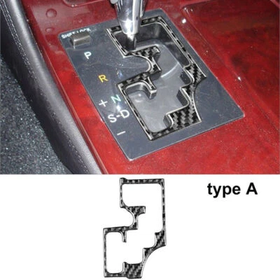 Cubierta interior de cambio de marchas automático de fibra de carbono para Lexus GS300/350/430 Foto 1 de 4