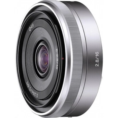 Sony SEL16F28 16mm F2.8 AF Wide Angle Lens f Sony E-mount Autofocus Prime Camera - image 1 of 4