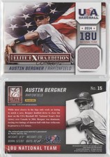2014 Panini Elite Extra Edition USA Baseball 18U Game Jerseys Austin Bergner #15