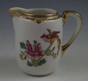 ANTIQUE NIPPON TOKI KAISHA RC ASIATIC BIRD SMALL CREAMER 1906-1910 GOLD - Picture 1 of 4