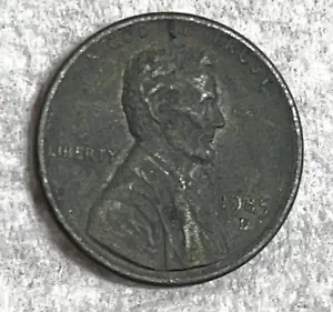 1985 Lincoln Memorial Cent Lamination Or Missing Clad Layer Error - Picture 1 of 2
