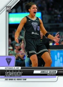 2025 Panini Instant WNBA #312 Janelle Salaun Golden State Valkyries RC - Presale - Bild 1 von 2