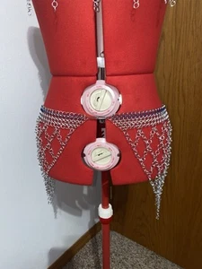 Chain Belt/ Shawl- Blue And silver - Picture 1 of 6