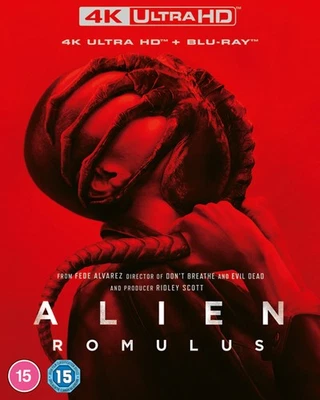 Alien Romulus (4K UHD Blu-ray) Archie Renaux Cailee Spaeny (UK IMPORT) - Image 1 of 2