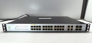 Zyxel NSW100-28P - 28-Port Nebula Cloud Managed PoE+ Switch - Tested - Working - Picture 1 of 8