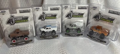 Lote de cuatro Just Trucks diecast 1:64 de Jada Trucks/Raptor/F-100/C-10/F-100 Foto 1 de 4