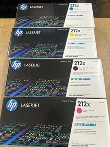 HP 212 X 4 Zestaw kolorów Kaseta z tonerem (B, C, M, Y) NOWA... - Zdjęcie 1 z 3