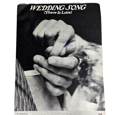 Partituras de canciones de boda 1971 piano letras vocales acordes There Is Love de colección Foto 1 de 4