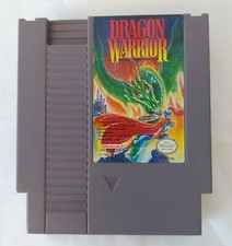 Authentic Dragon Warrior Nintendo NES Cart Only Tested and Working