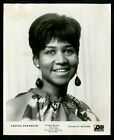 ARETHA FRANKLIN Queen Of Soul 1969 Atlantic Records Oryginalne zdjęcie 8 x 10 Typ 1