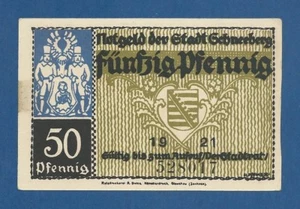 ALEMANIA // GERMANY -- NOTGELD -- GEHNEEBERG -- 50 PFENNIG ( 1921 ) -- aUNC . - Picture 1 of 2