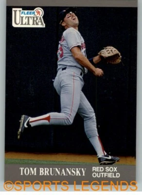 1991 MLB Fleer Ultra #29 Tom Brunansky - Image 1 of 2