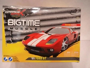 RARO! JADA 91395 2005 FORD GT BIG TIME MUSCLE KIT PLÁSTICO 1/24 NUEVO EN CAJA - Imagen 1 de 7