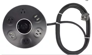 Globe Electric Designer Series 4-Outlet & 2 USB Surge Protector Power Strip - Bild 1 von 1