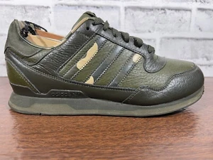 Adidas Originals Camouflage Shoes Running Green Military Boys Size 6 - Picture 1 of 22
