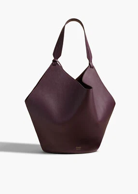 Bolsa de mão feminina de couro, bolsa balde, bolsa tote, grande capacidade - Imagem 1 de 4