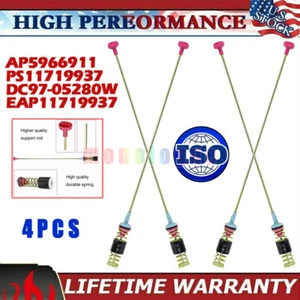 4PCS Washer Suspension Rod Kit For Samsung WA45T3200AW WA45T3400AV WA45T3400AW - Picture 1 of 14