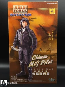 1:6 scale BBI Elite Force Korean War Chinese MiG Pilot Wang Hai 12" Figure - Picture 1 of 11