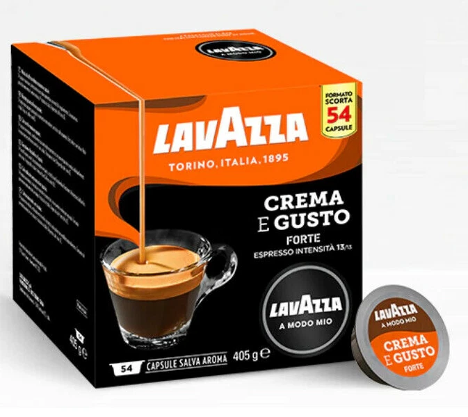 108 216 324 432 Cápsulas Café Lavazza Modo Mio Mix a Elegir Crema Intenso De 54 - Imagen 1 de 1