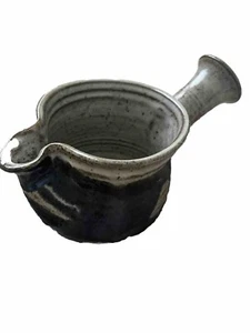 Two Vintage MCM 1960s Marguerite Rost Pottery - 1 Vessel, 1 w/ Handle & Spout - Picture 1 of 8