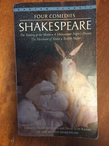 NEW - Four Comedies (Bantam Classics) by Shakespeare, William - Picture 1 of 1