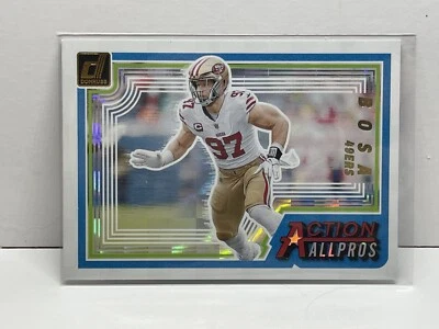 2023 Panini Donruss Action All Pros NICK BOSA San Francisco 49ers #AAP-7 - Image 1 of 2