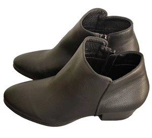 Zapatos para mujer Salón Estudio bota al tobillo con cremallera color negro talla 10 M - Imagen 1 de 10