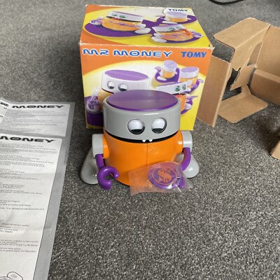 vintage Toys Tomy MR Money Robot, Singapour années 80
