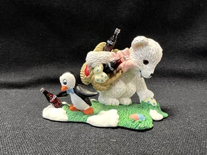 1996 Coca Cola Polar Bear Cubs "Friendship Is a Hidden Treasure" no box - Picture 1 of 3