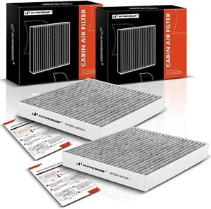 2-PC Cabin Air Filter w/Activated Carbon - Compatible with Toyota, Lexus, - Picture 1 of 7