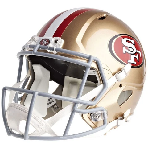 SAN FRANCISCO 49ERS Riddell Speed NFL Full Size Replica Football Helmet Cover