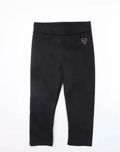 Boo Womens Black Polyester Blend Jogger Trousers Size 10 L20 in - Elastic W - Picture 1 of 12