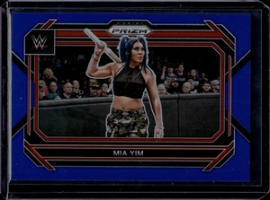2022 Panini Prizm WWe Mia Yim /199 Blue - Picture 1 of 2