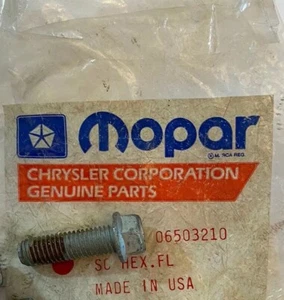 PS Pressure Hose Screw-VIN: Z Mopar 06503210 Free US Shipping - Bild 1 von 1