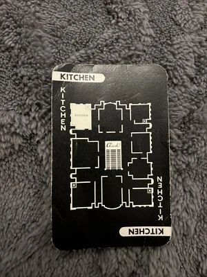 Cluedo Spare Parts Cards & Weapons Pieces Spares Replacement Board Game- KITCHEN - Image 1 of 2
