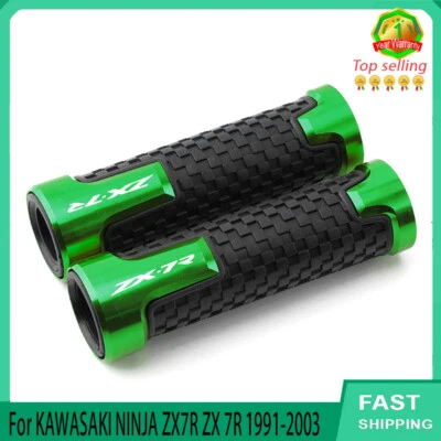 For KAWASAKI NINJA ZX7R ZX 7R 1991-2003 motorcycle Grips  Handlebar Handle New Foto 1 de 3