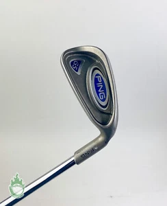 Used Right Handed Ping G5 White Dot 6 Iron Stiff Flex Steel Golf Club - Picture 1 of 11