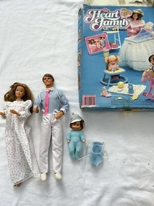 Vintage Mattel 1984 The Heart Family Mama, Papa & Baby - Bild 1 von 6