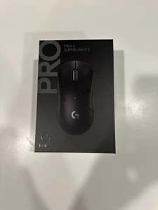 Logitech G PRO X SUPERLIGHT 2 LIGHTSPEED Gaming Mouse Black - Picture 1 of 2