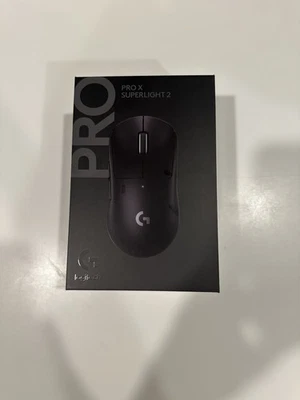 Logitech G PRO X SUPERLIGHT 2 LIGHTSPEED Gaming Mouse Black - Image 1 of 2