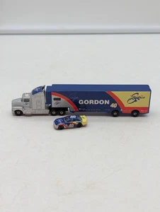 Robby Gordon #40 Racing Champions NASCAR Car Cab Trailer 1997 1:144 Used - Picture 1 of 24