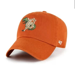 47 DETROIT TIGERS BROWN CRITTER CLEAN UP YTH YOUTH ADJUSTABLE HAT - Picture 1 of 2
