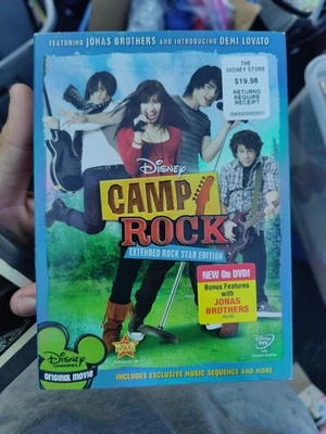 Camp Rock (DVD, 2008)film by Disney w/ Demi Lovato, SEALED With Slip Cover  - Image 1 of 3