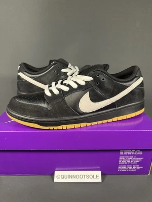 Размер 11,5 - Nike Dunk Pro SB низкий черный белый резинки совершенно новый - Изображение 1 из 4