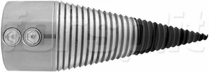 Divisor de madera de tronco a tornillo de acero de calidad - conos de barrenadora - 80 mm - Imagen 1 de 3
