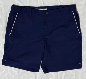 CRIQUET COURT SHORTS Terry Pockets Navy Men's Size Large - Picture 1 of 7